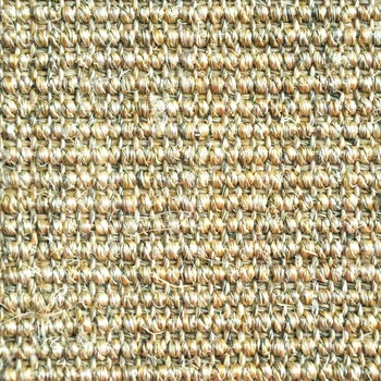 Heltäckningsmatta Sisal Boucle Sand - Fast bredd 400 cm