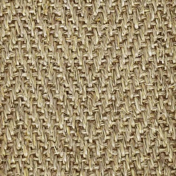 Heltäckningsmatta Sisal Havanna Sand - Fast bredd 400 cm